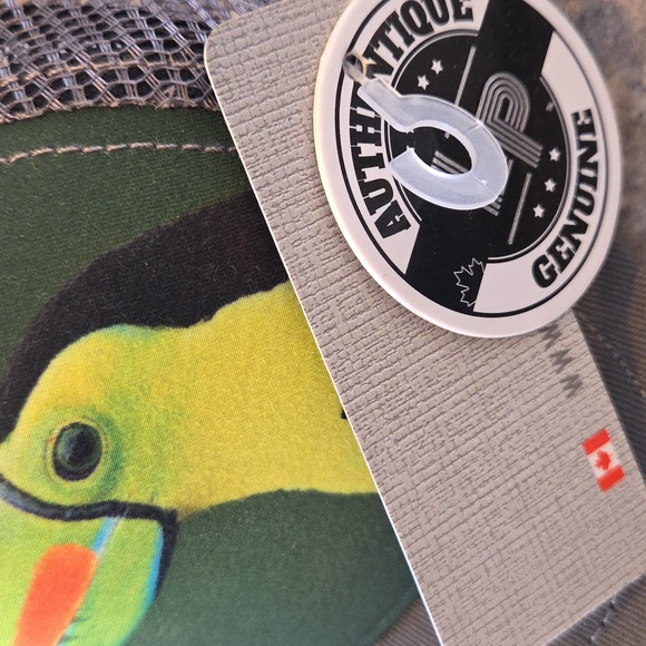 0-6 Months L&P Apparel Green Toucan Baseball Cap NEW WITH TAGS - Picture 2 of 6